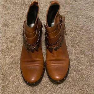 Freda Salvador Leather Booties